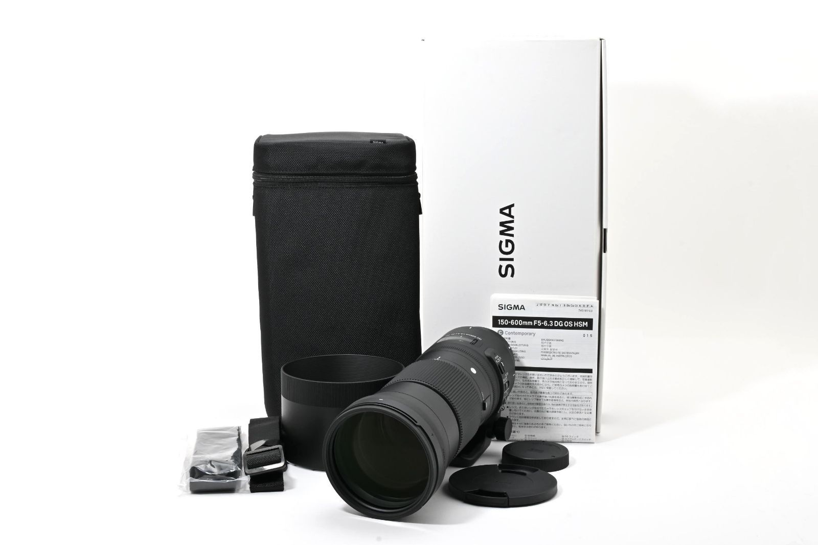 【返品保証】★極上美品★シグマ SIGMA Contemporary 150-600mm F5-6.3 DG OS HSM キヤノンEF用 CANON★ L1118#7841