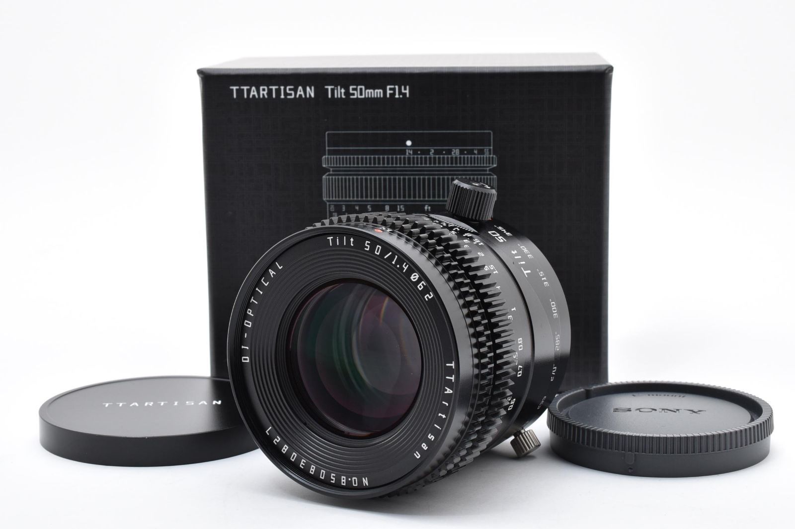 【返品保証】★極上美品★銘匠光学 TTArtisan Tilt 50mm F1.4 ソニーEマウント SONY★ L268#7960