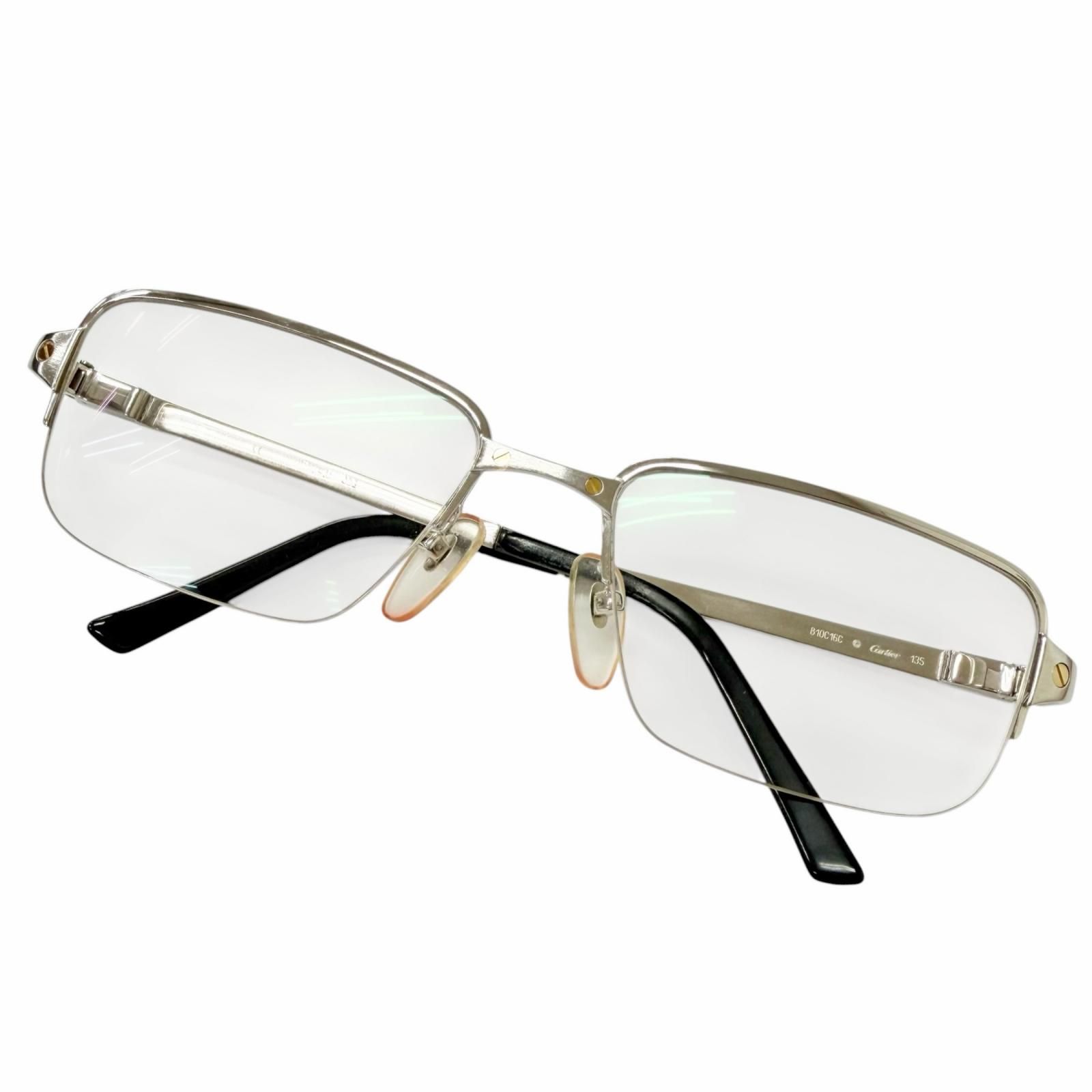 良品□Cartier カルティエ サントス ドゥ カルティエ ハーフリム 