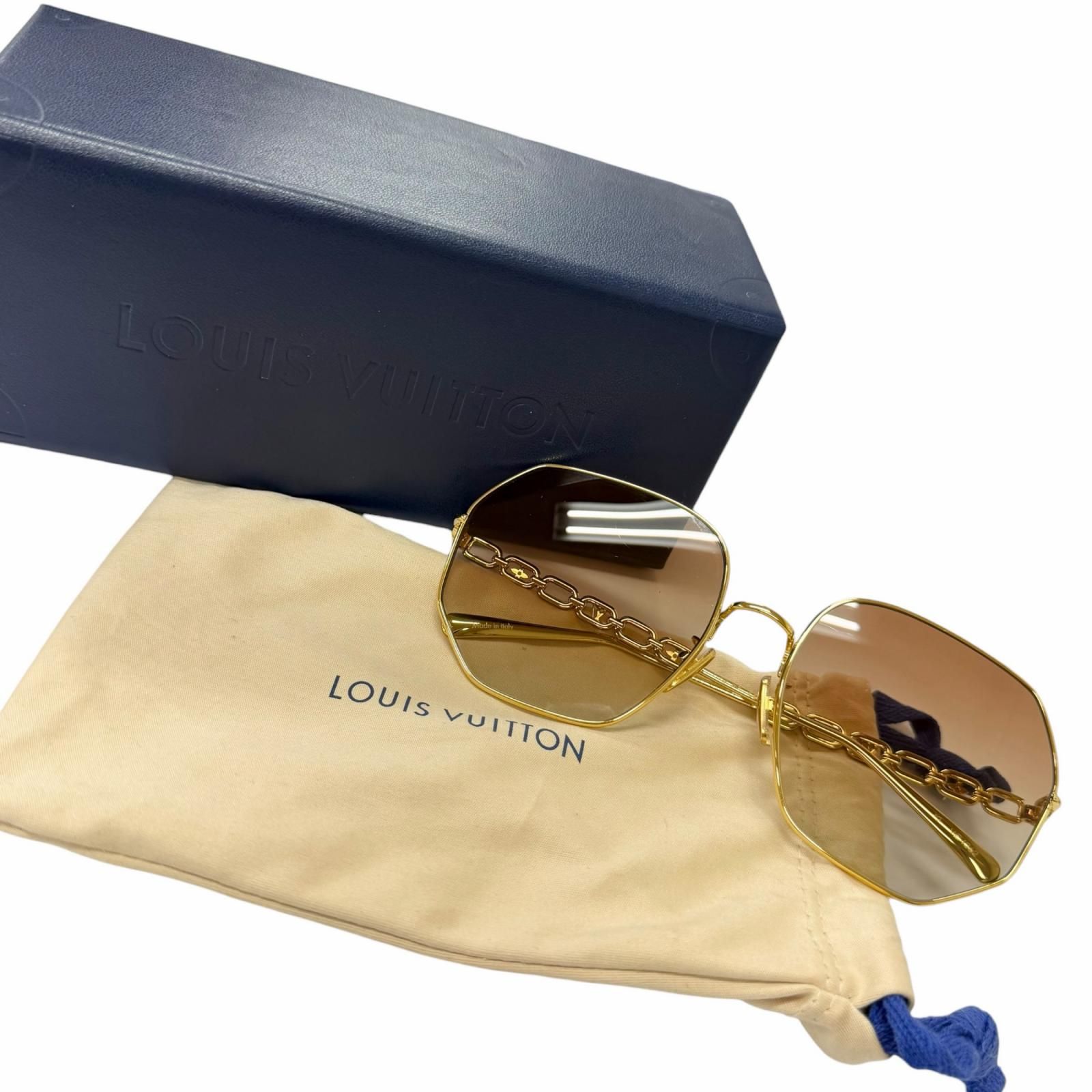 美品□LOUIS VUITTON ルイヴィトン 2022年製 Z1650E マイLV チェーン