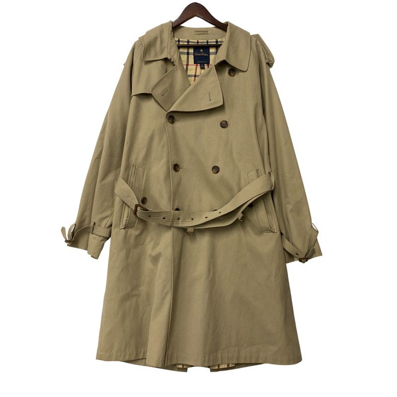 【中古品】 BROOKSBROTHERS ブルックスブラザーズ タイ製 DOUBLE TRENCH COAT ダブル トレンチ コート アウター 【145-260529-cs-01-izu】