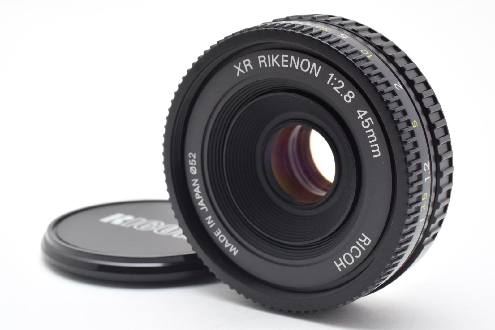 【返品保証】★美品★リコー RICOH XR RIKENON 45mm F2.8★ L66#8018