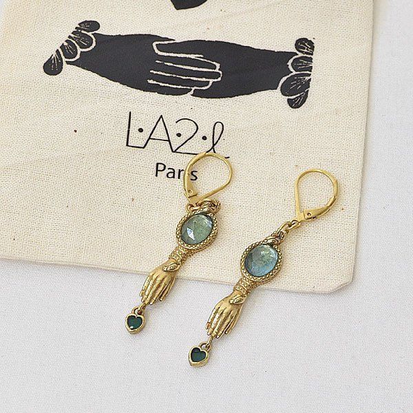 LA2L エラドゥゼル ピアス ハンド &ハート|24g2957