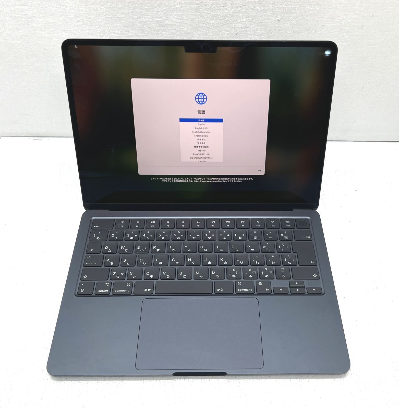 中古】MacBook Air M2 8GB/256GB ネイビー - メルカリ