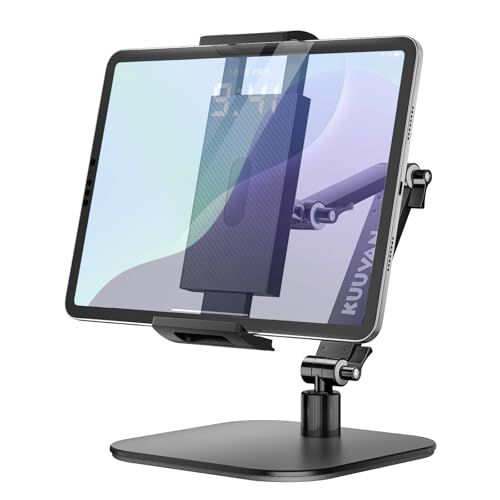 モバイルモニタースタンド タブレット アーム 卓上 アルミ製 ノブ調整 7.9?17.3インチ対応 耐荷重1.5kg 金属ジョイント 土台強化 タブレット/15.6型,17.3型モバイルモニター対応t dc1d2a31