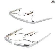 オートバイ用トランク/サドルバッグ装飾トリム LEDライト ホンダ ゴールドウイング GL1800 2001-2011
