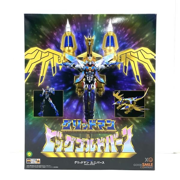 【中古】【開封】THE合体 グリッドマン(Universe Fighter)＆ビッグゴルドバーン 「グリッドマン ユニバース」 フィギュア[95]