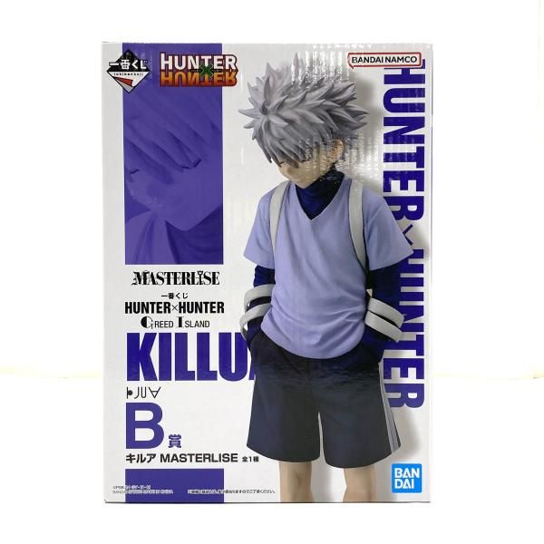 一番くじHUNTER×HUNTER GREED  キルアB賞　未開封 中古】【未開封】B賞 キルア MASTERLISE フィギュア ｢一番くじ HUNTER