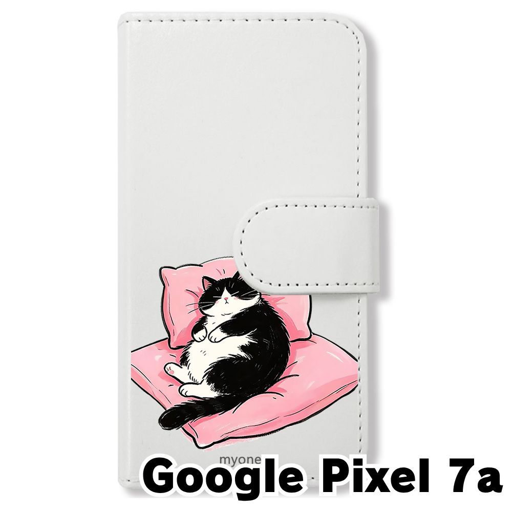 新品未使用】 Google Pixel 7a 手帳型スマホ ケース (色：ホワイト