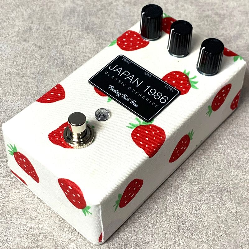 【加古川店】【楽器】 新品 エフェクター Finding That Tone JAPAN 1986 Strawberry オーバードライブ オーバードライブ ホワイト 【472】