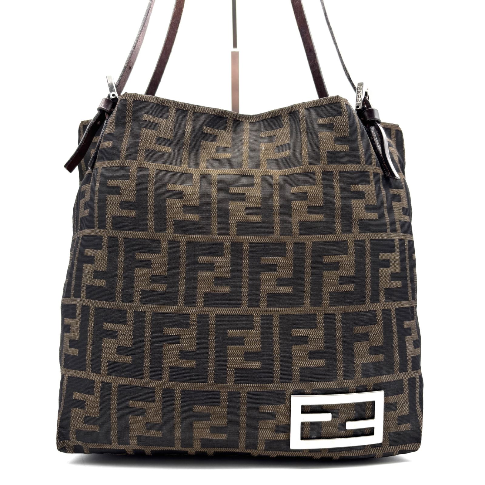 FENDI フェンディ ズッカ トートバッグ ハンドバッグ ショルダーバッグ 