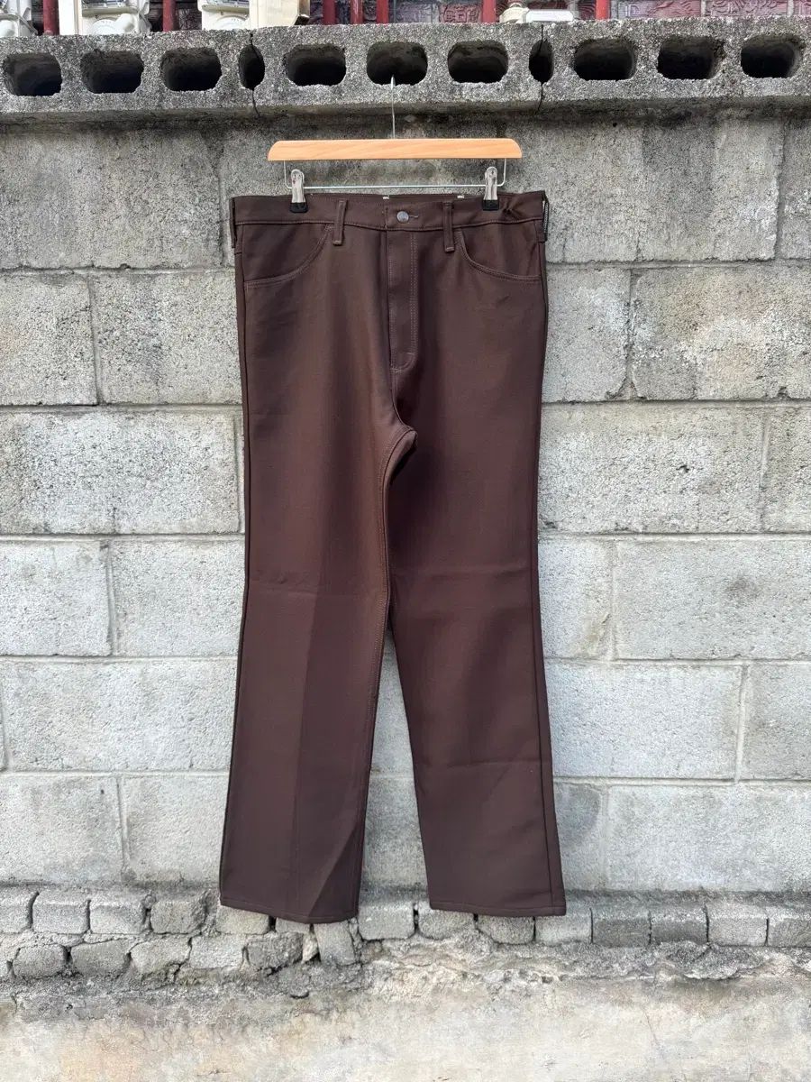 90s Wrangler(ラングラー) ヴィンテージ 82bn ポリ メカニック ブーツカット パンツ 36