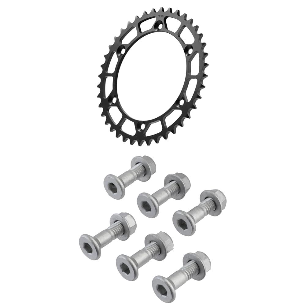 新品 【セット買い】ディーアールシー(DRC) KX KLX230/S/SHERPA/SM/R/RS KDX200-250R/SR KLX250/300R/SR/ES D-TRACKER デュラ リヤスプロケット 520-40T D6292 & スプロケットテ