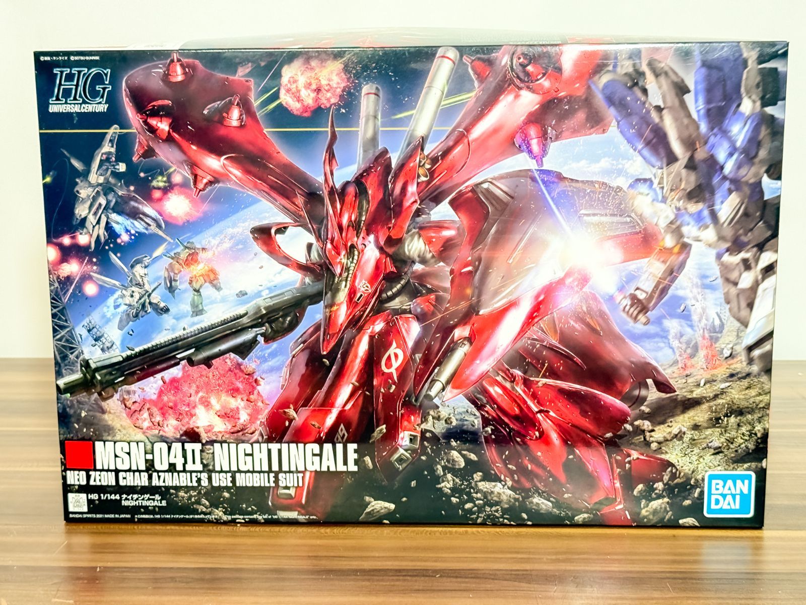 HGUC 1/144 MSN-04II ナイチンゲール 機動戦士ガンダム 未組立
