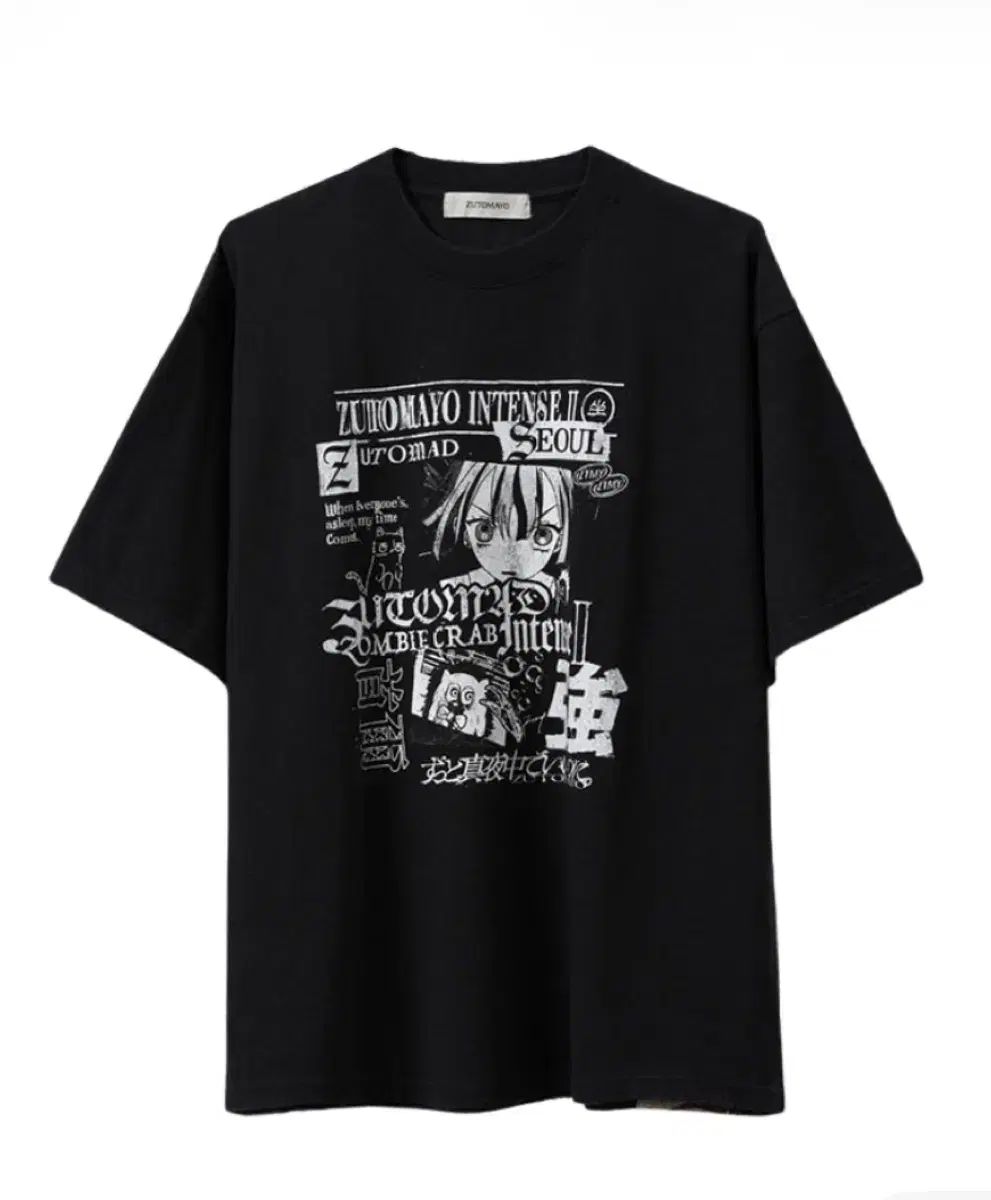L ズットマヨ インテンストゥー ツアー Tシャツ SEOUL ソウル ヴィンテージ ブラック