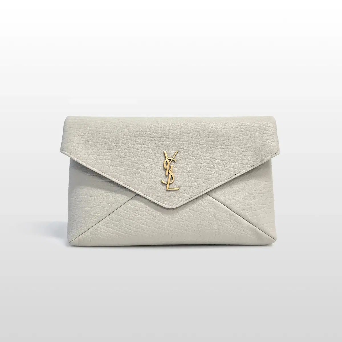 Saint Laurent サンローラン カサンドル ENVELOPE(エンベロープ) large₍ラージ) ポーチ バッグ アイボリー 769307