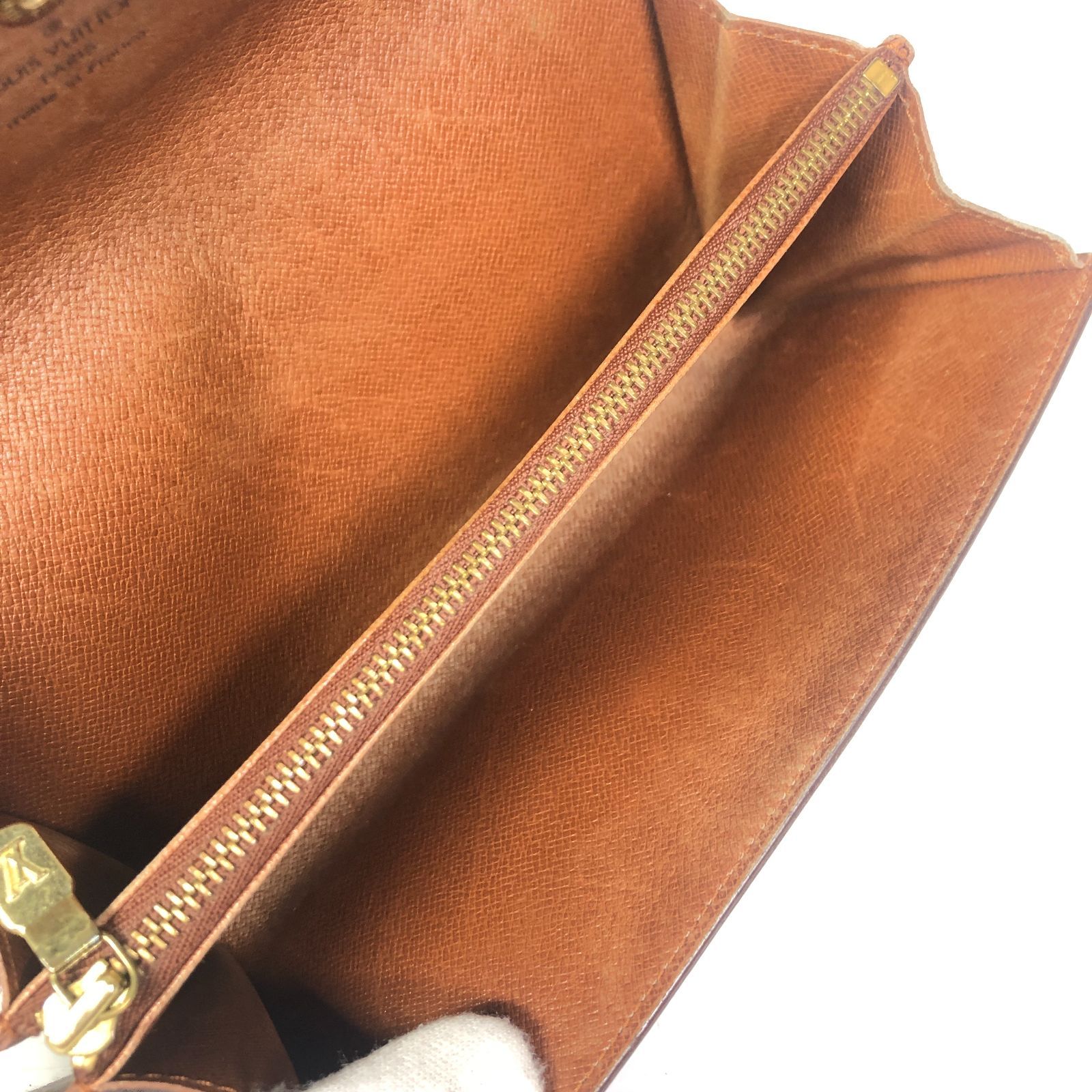 ルイヴィトン】本物 LOUIS VUITTON ポシェットポルトモネクレディ
