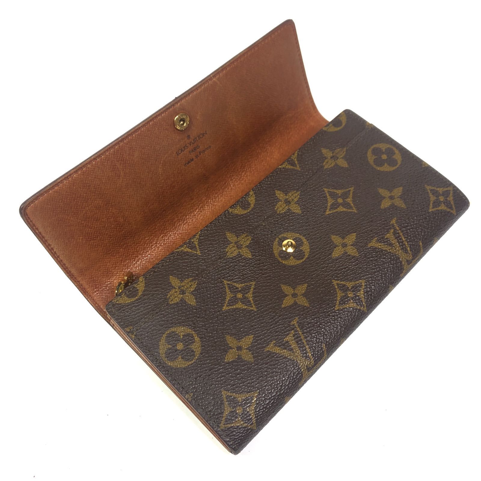 ルイヴィトン】本物 LOUIS VUITTON ポシェットポルトモネクレディ 