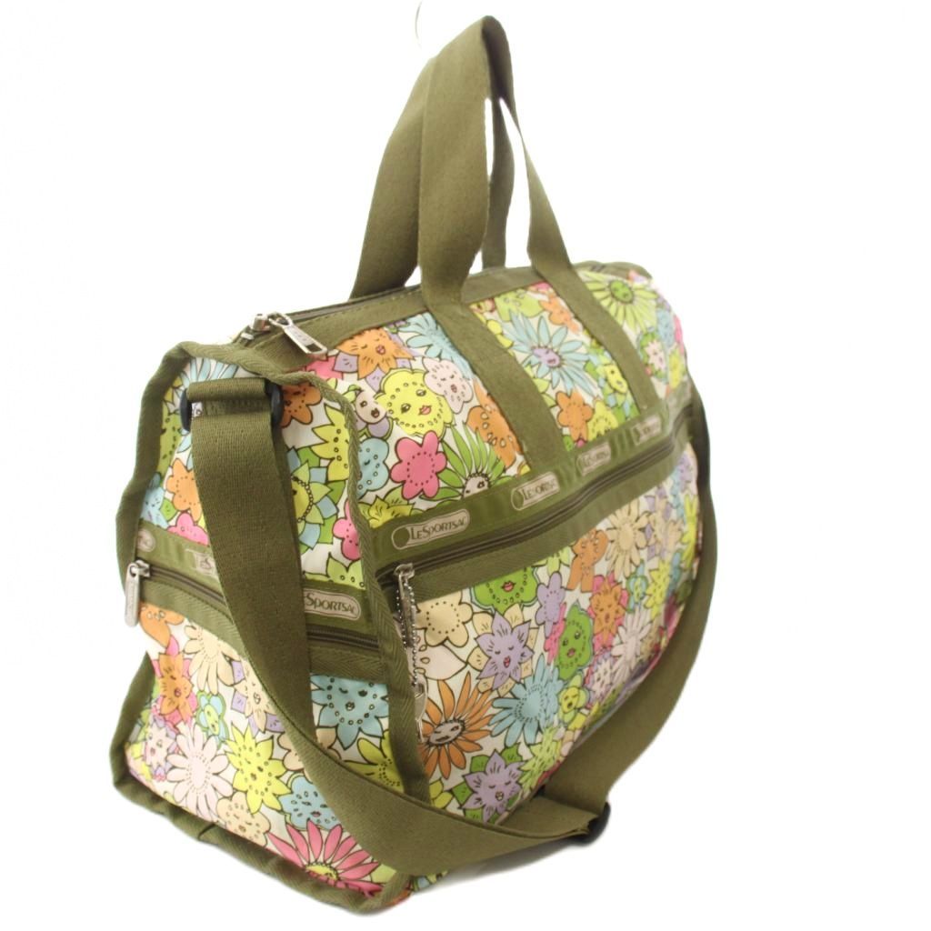 レスポートサック LesportSAC ボストンバッグ ショルダーバッグ 花柄