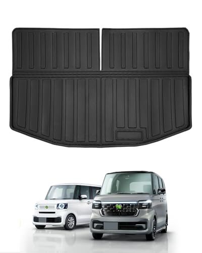 Mixsuper 新型 NBOX JOY JF5 JF6 ラゲッジマット 3Dラゲッジマット nボックス ジョイ ラゲッジトレイ トランクマット 2023.10?現行 車種専用設計 立体成型 立体カーゴマット エヌボックスカスタム TPE素材 e1727084