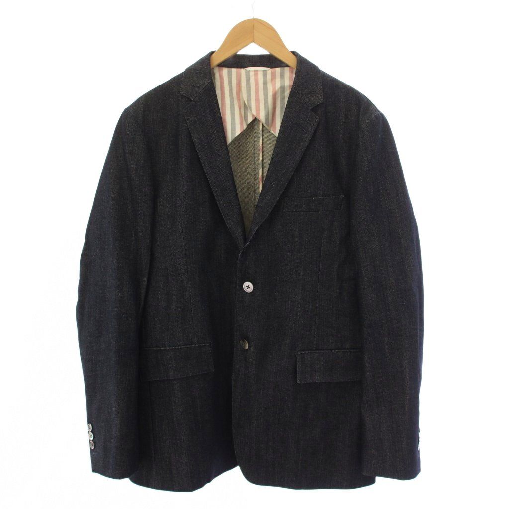 トムブラウン THOM BROWNE テーラードジャケット デニムジャケット 2 インディゴ /BM