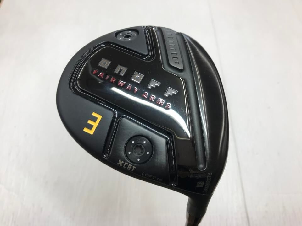 グローブライド　ONOFF FAIRWAY ARMS KURO 2024　15度　HASHIRI:50 CBT　Sフレックス　フェアウェイウッド　中古【最短即日発送】