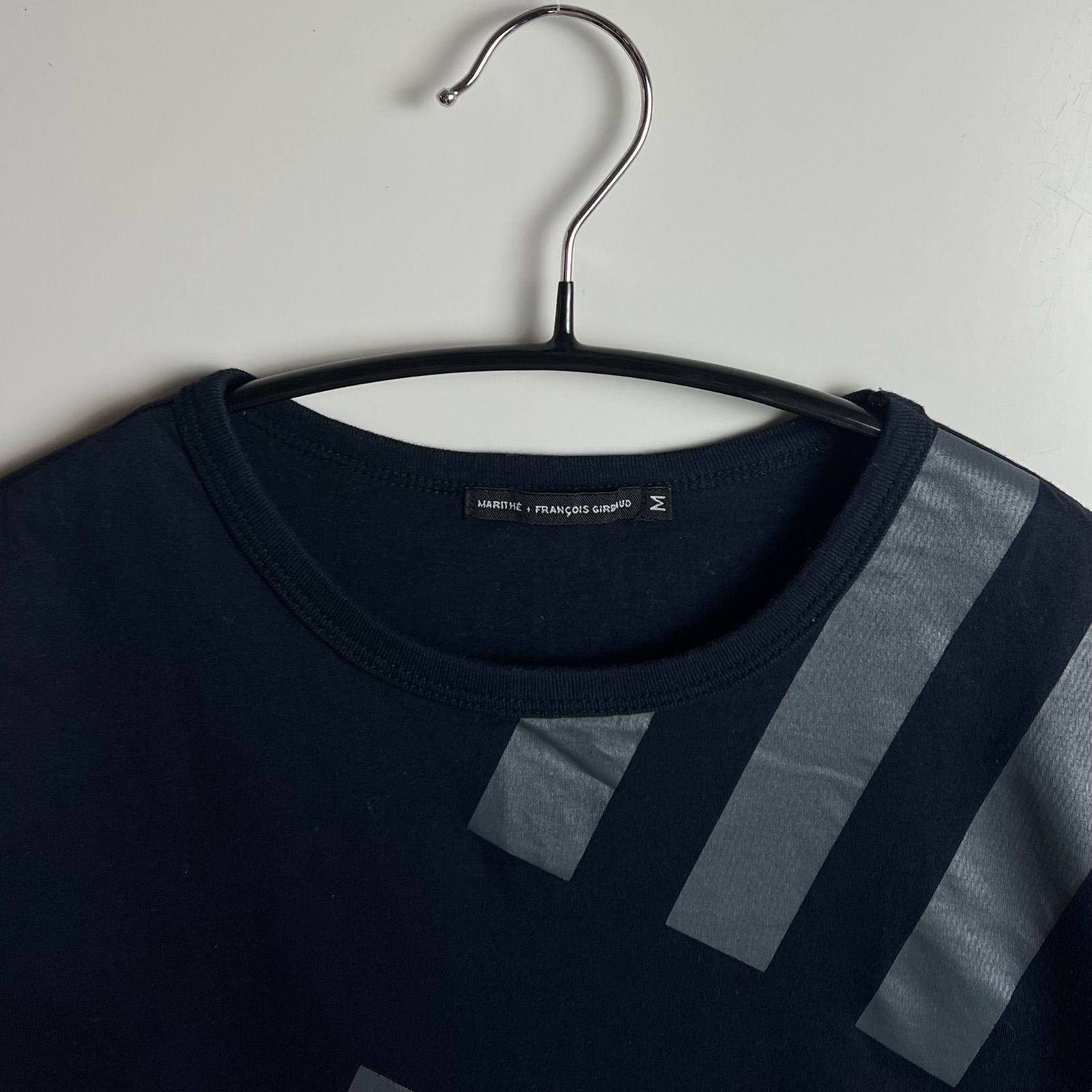 MARITHE FRANCOIS GIRBAUD y2k archive BLK Tee M マリテフランソワ