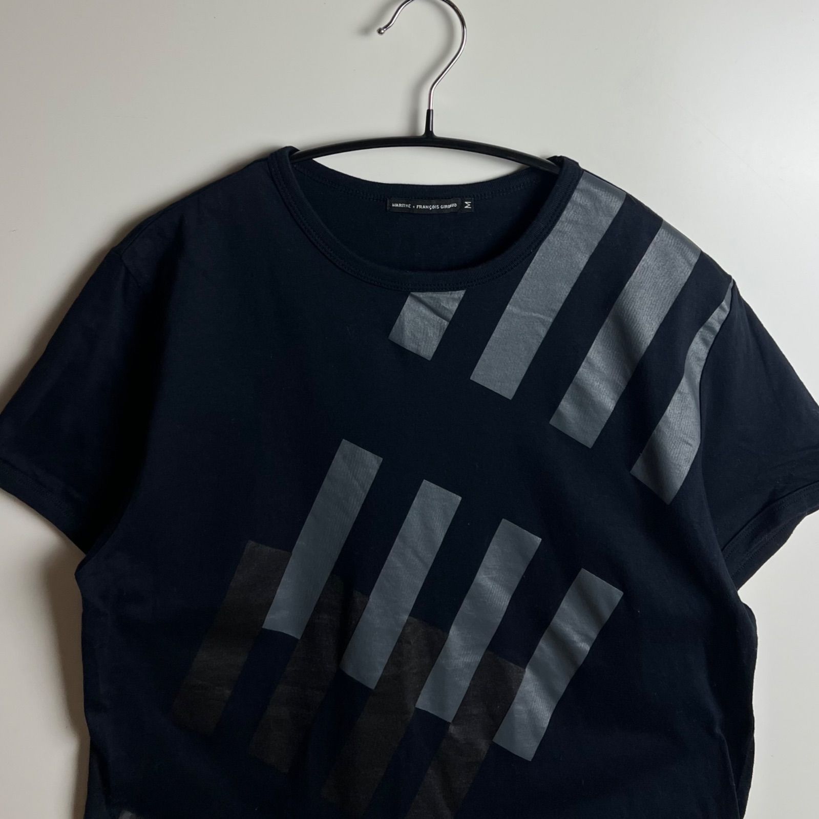 MARITHE FRANCOIS GIRBAUD y2k archive BLK Tee M マリテフランソワ 