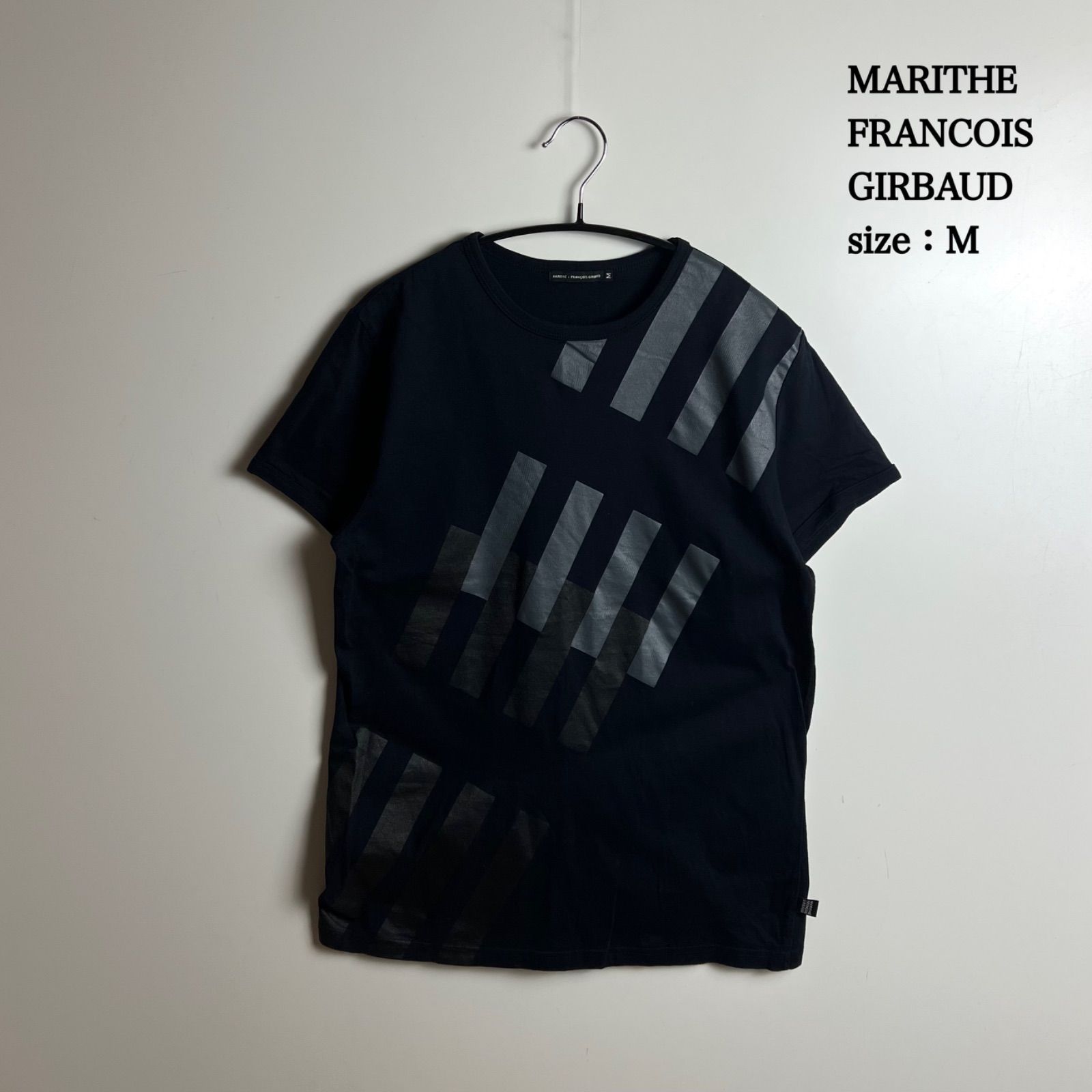 MARITHE FRANCOIS GIRBAUD y2k archive BLK Tee M マリテフランソワ 