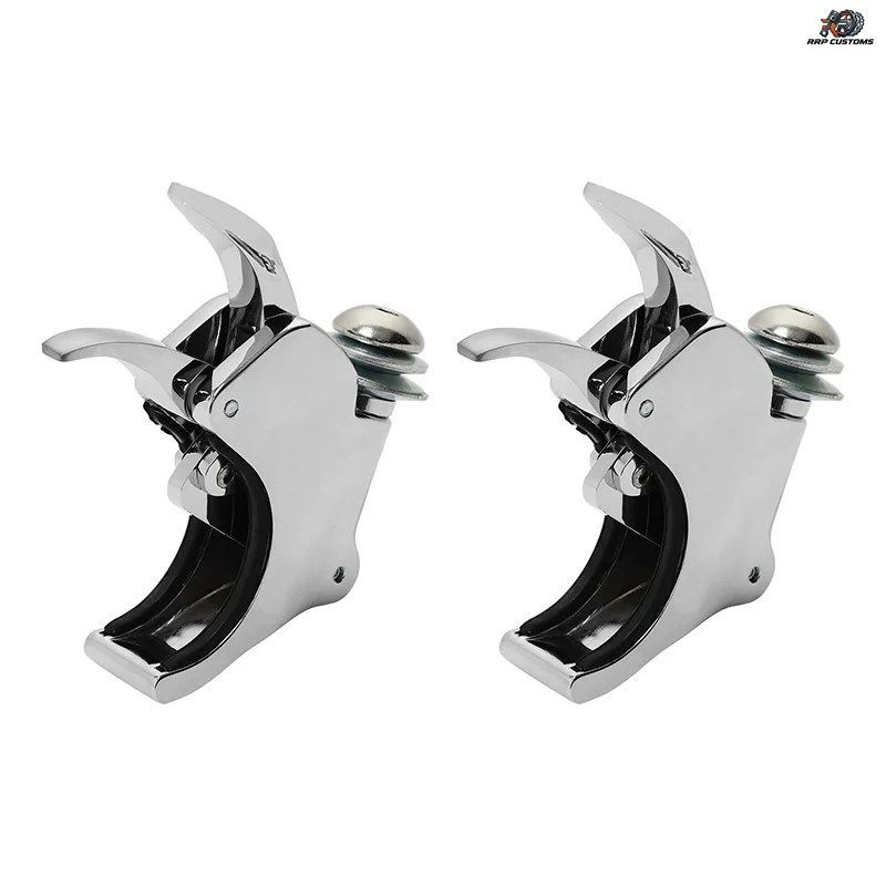 オートバイ用 39/41/49mm クイックリリース式ウインドシールドクランプ ハーレー ダイナ スポーツスター 883 1200
