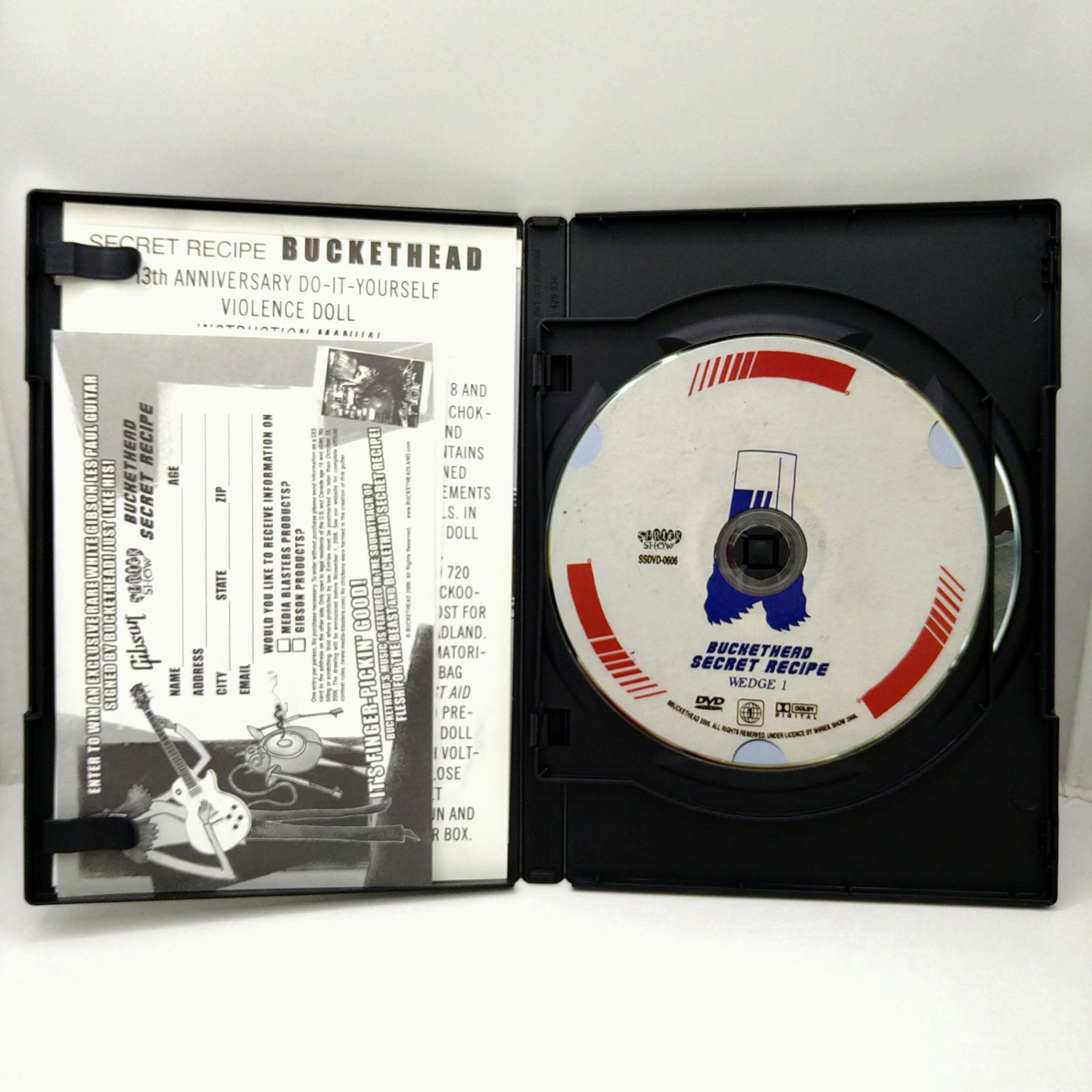 輸入盤DVD】SECRET RECIPE BUCKETHEAD バケットヘッド 2枚組 