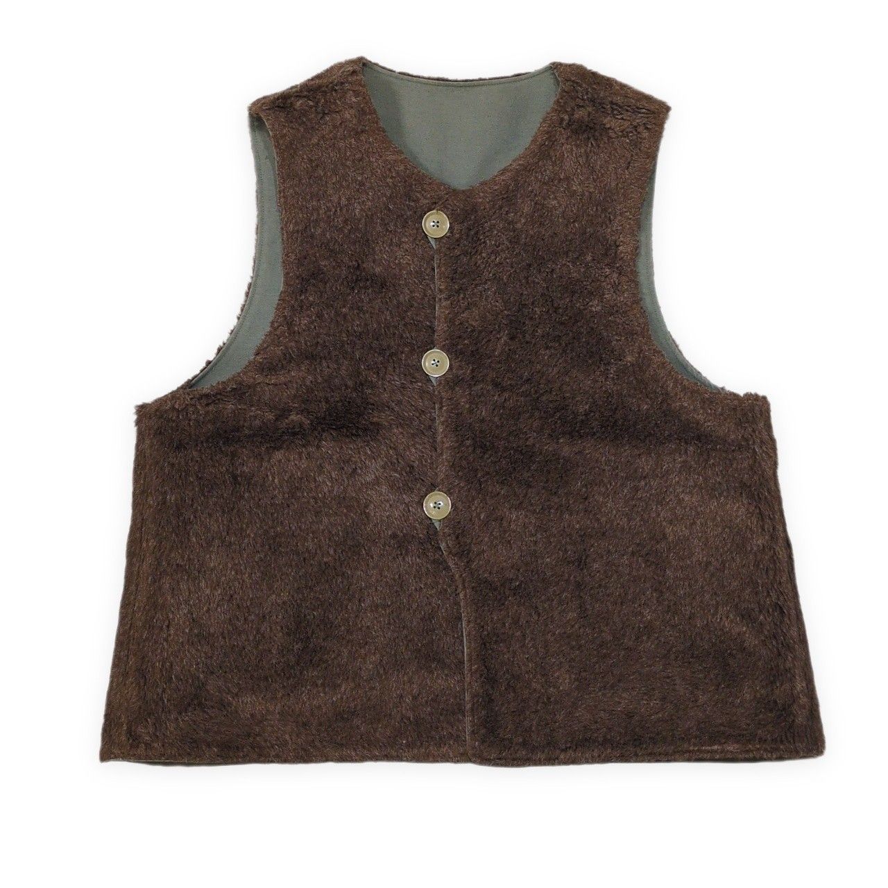 engineered garments ガーメンツ ベスト ボア Engineered Garments エンジニアードガーメンツ OVER VEST Twill