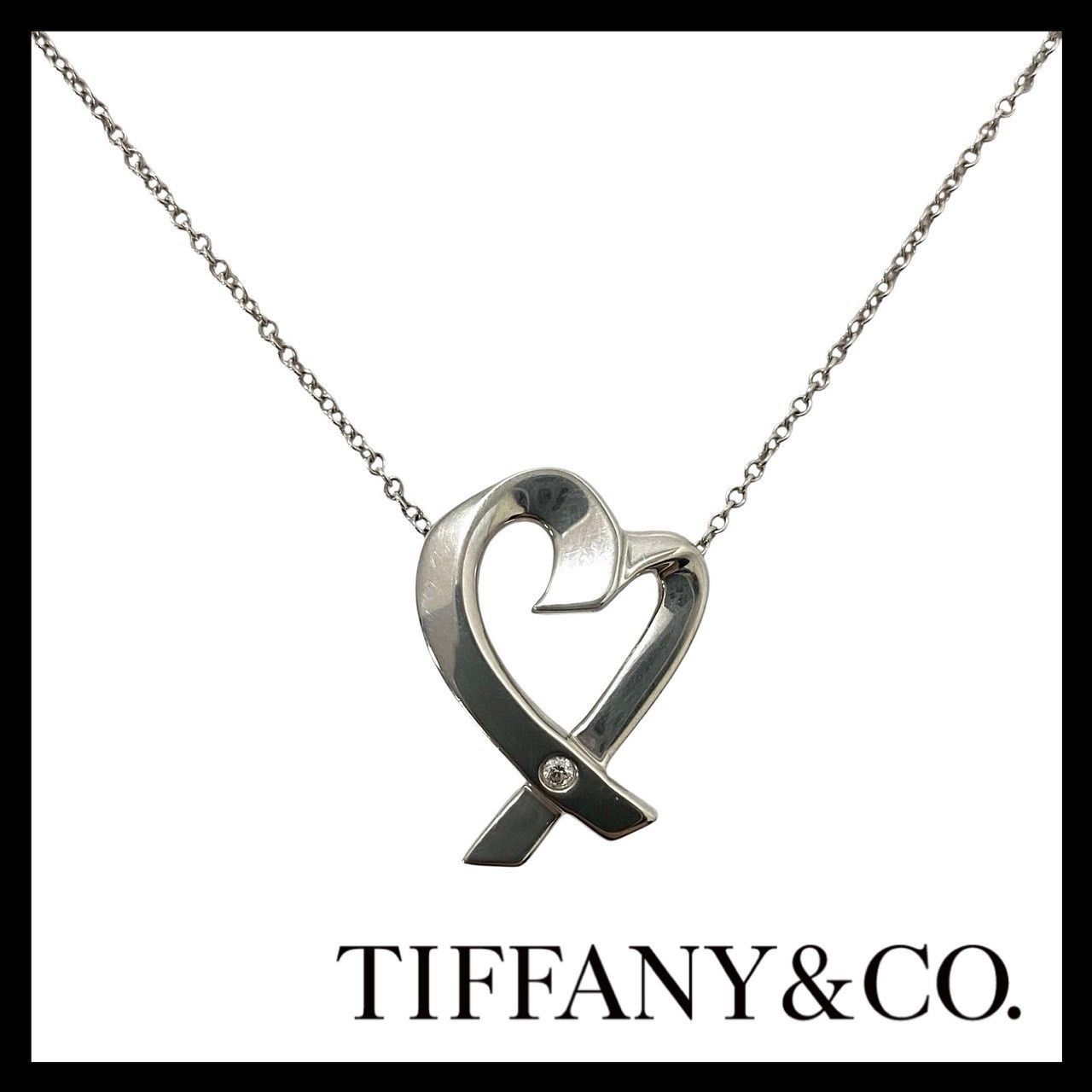 TIFFANY&Co.】ラビングハート ネックレス 1P Paloma Picasso