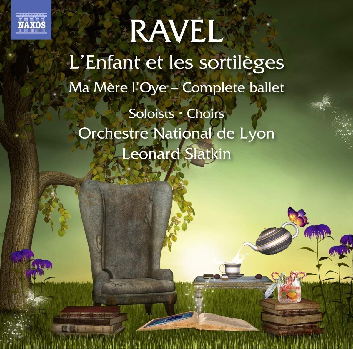 【CD】Revel : L'Enfant et les sortileges / Ma Mere l'Oye - Complete Ballet