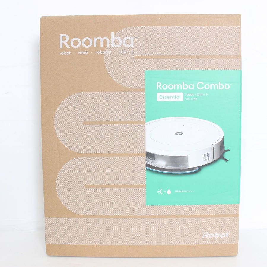 iRobot ルンバ コンボ Essential robot Y011260 ホワイト ロボット掃除