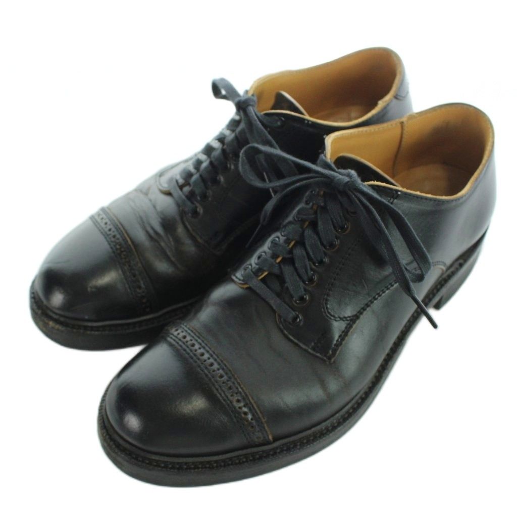 メイカーズ makers work out blucher ビジネスシューズ レザー 6H 黒 /BM