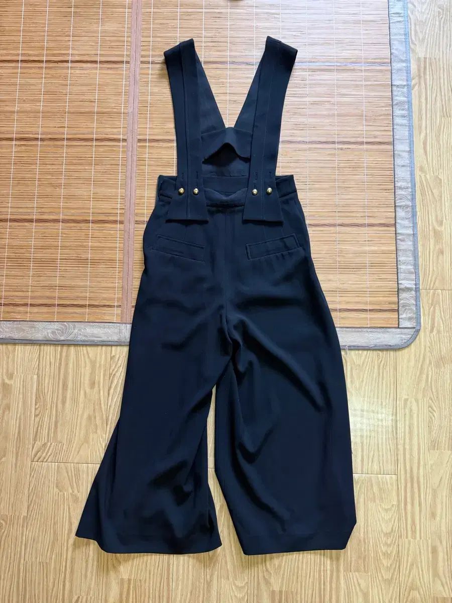 LUCKY CHOUETTE ラッキーシュエトゥ レディース サスペンダー ズボン パンツ ブラック 55 サイズ