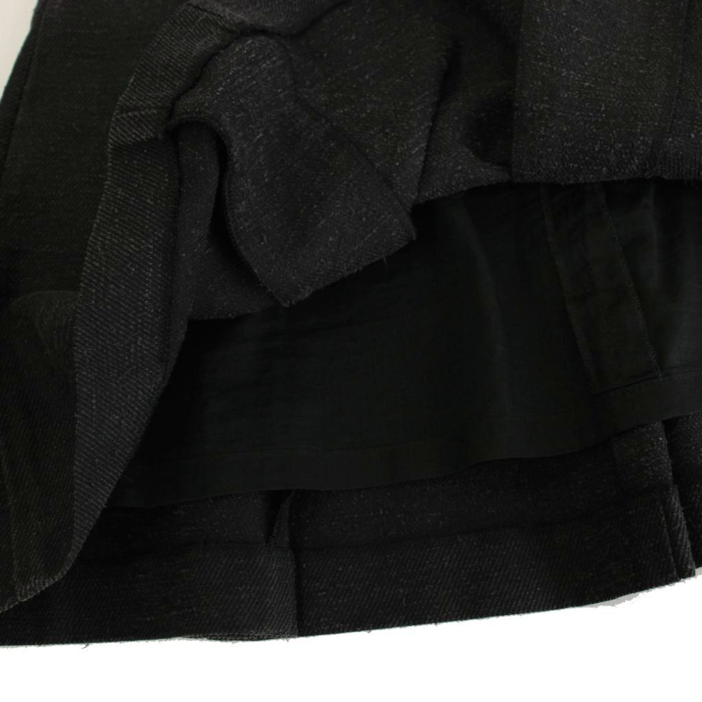 シャネル CHANEL 06P 2006年製 シルクスカート ひざ丈 フレア