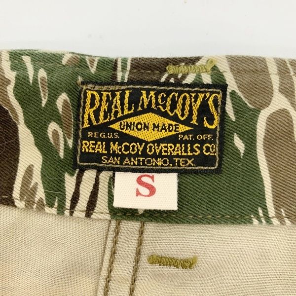THE REAL McCOY'S リアルマッコイズ タイガーカモ カーゴ ショート