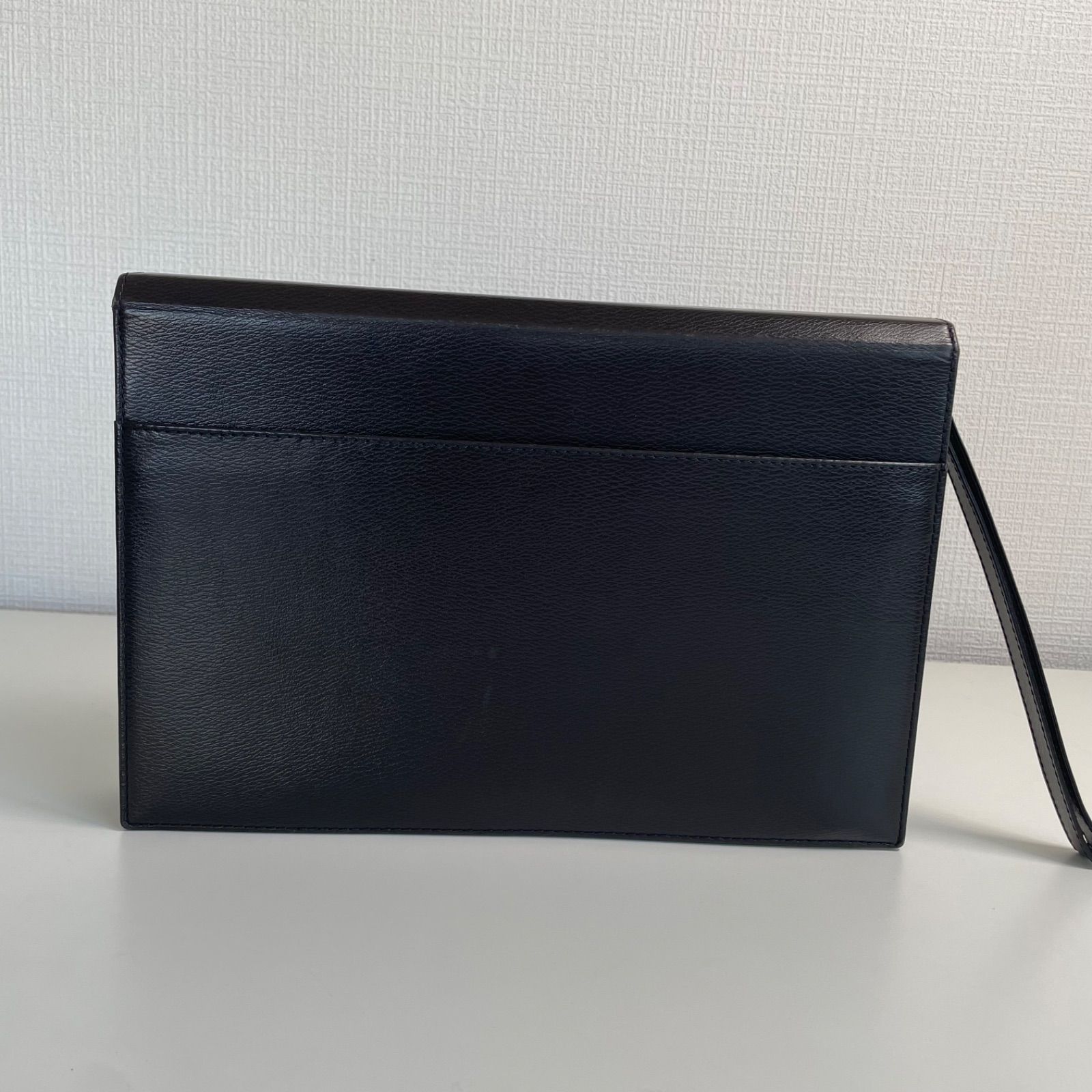dunhill クラッチバッグ セカンドバッグ ブラック - メルカリ