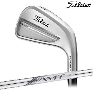【新品】タイトリスト メンズ T150 アイアン 6本組(5-9、PW) AMT Silver スチールシャフト アイアンセット ゴルフ クラブ