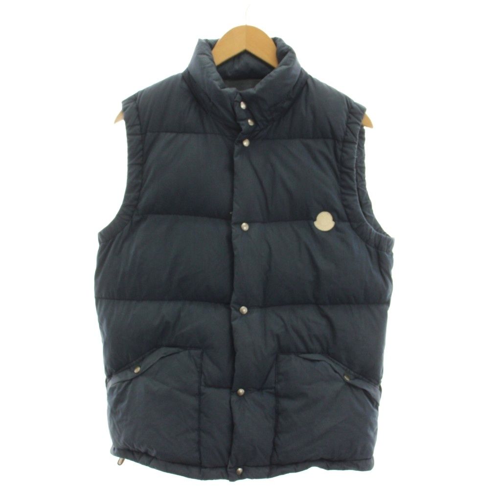 Moncler ネイビー ダウンベスト　92cm モンクレール MONCLER IDE GILET ダウンベスト ジップアップ 2 紺
