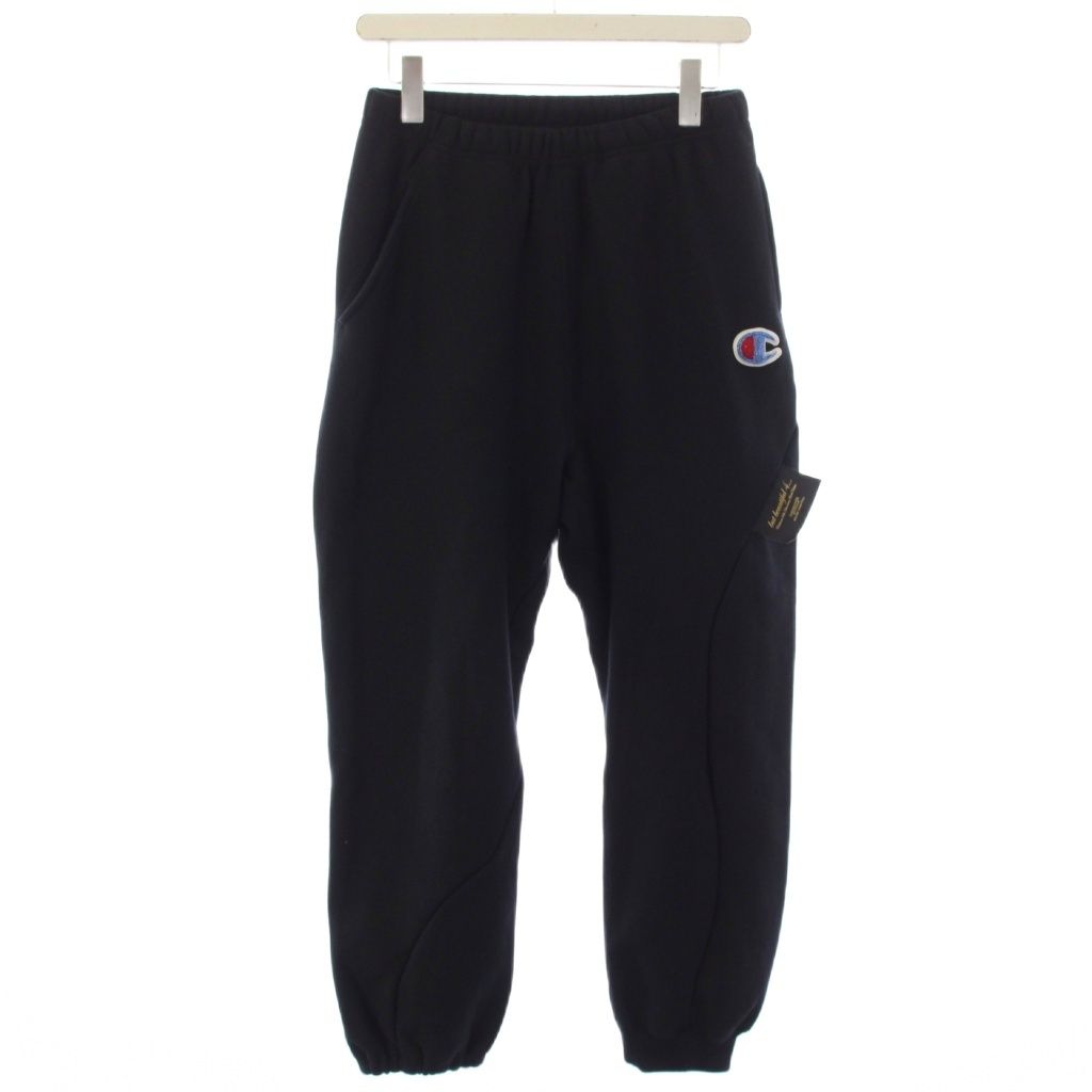 チャンピオン CHAMPION UNDERCOVER リバースウィーブ スウェットパンツ ジョガーパンツ 裏起毛 S 黒 ブラック CWSC214 /TK