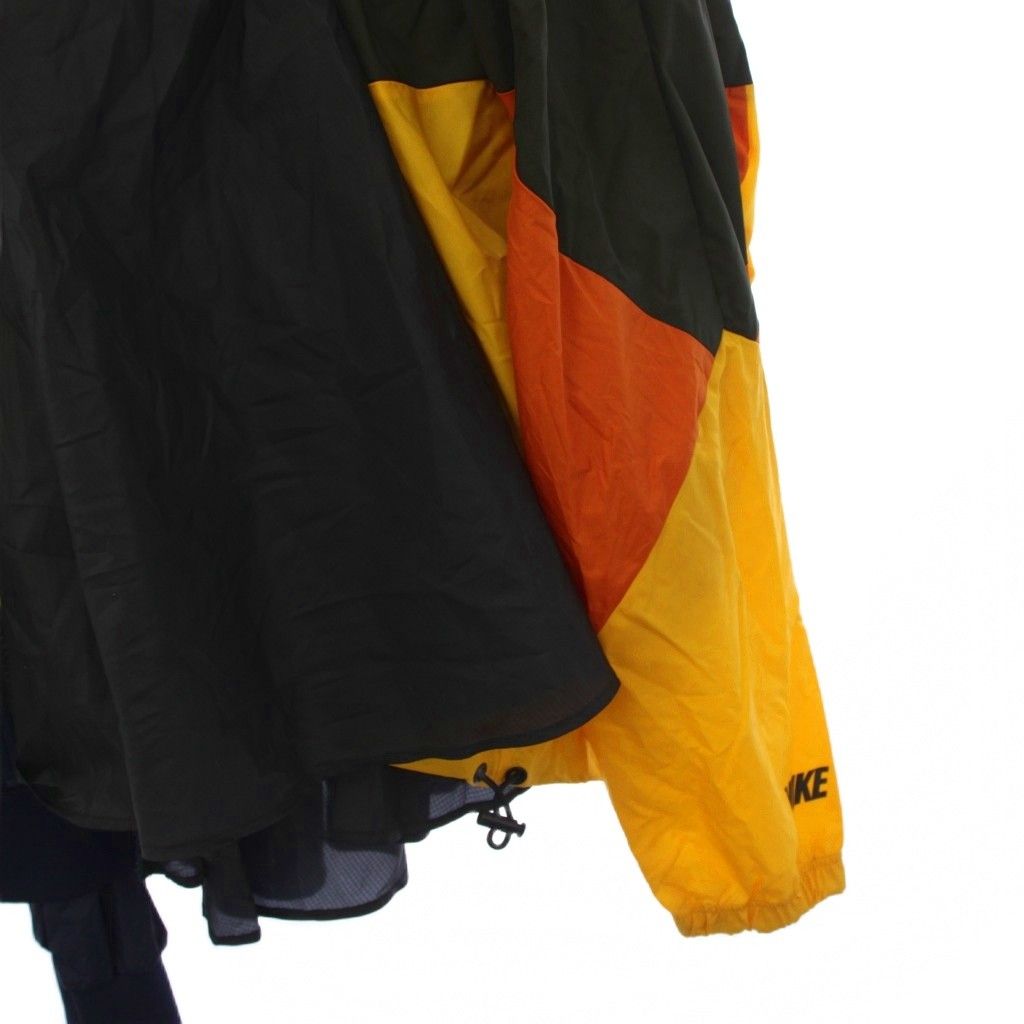 ナイキ NIKE × サカイ sacai フレアスカート ロング ナイロン XL