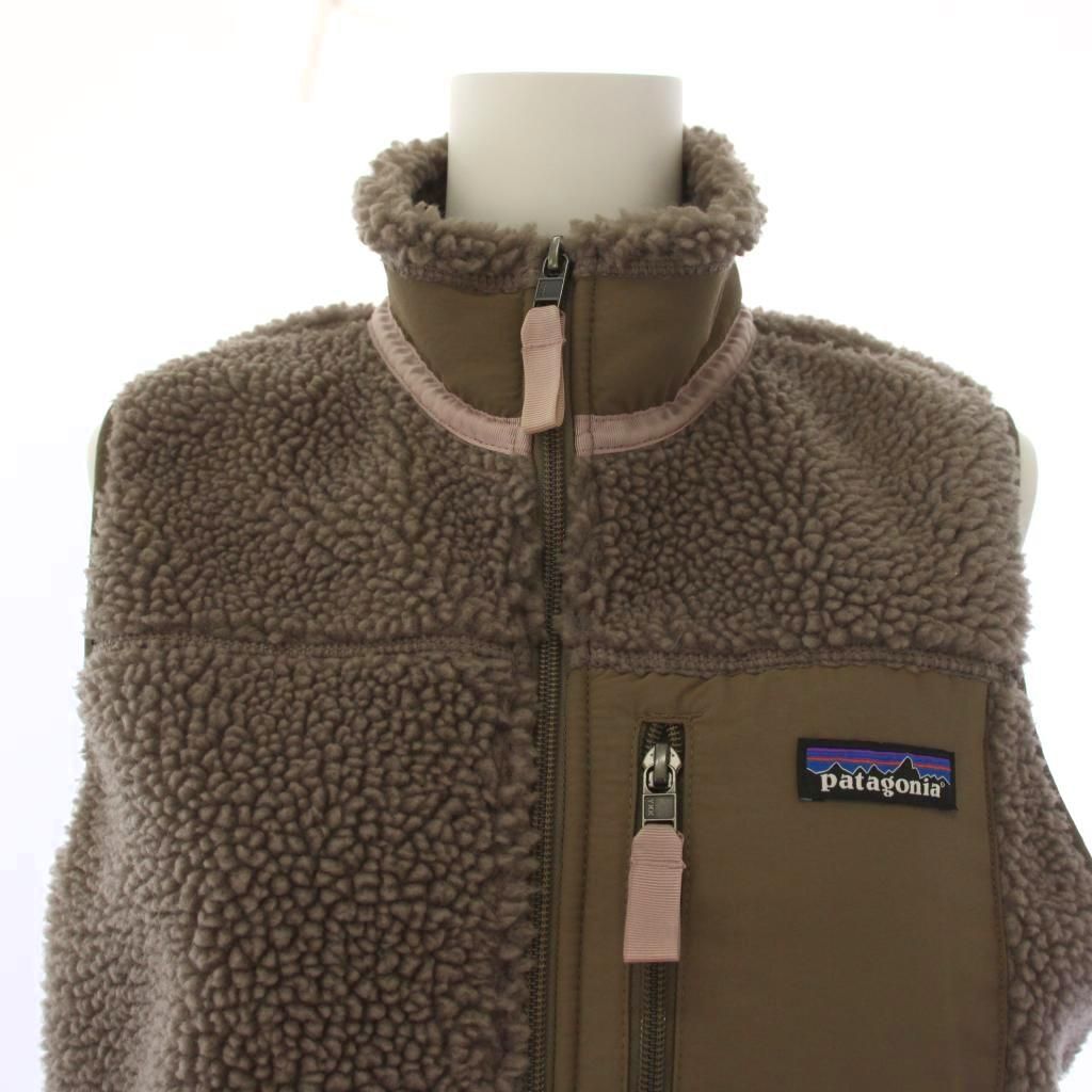 パタゴニア Patagonia 20AW W's CLASSIC RETRO-X VEST フリースベスト ジャケット ジップアップ S 紫 23083FA20 /BM