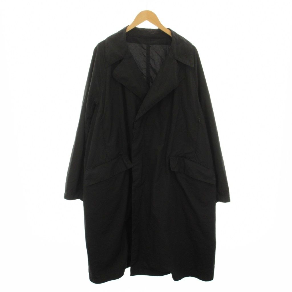 テアトラ TEATORA デバイスコート DEVICE COAT チェスターコート アウター ナイロン 4 黒 ブラック tt-102-P /YT