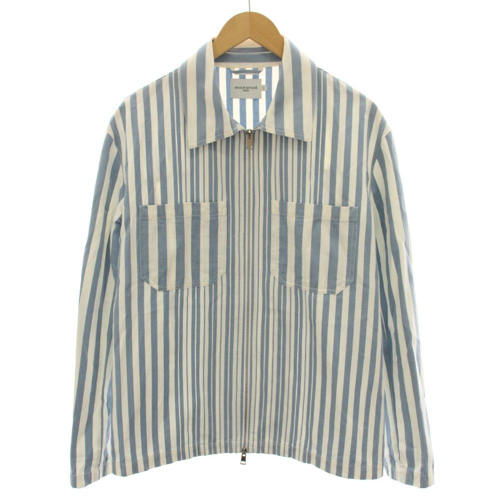 か  オーダーメイド 正規品，安い メゾンキツネ MAISON KITSUNE 2ポケットジップドオーバー