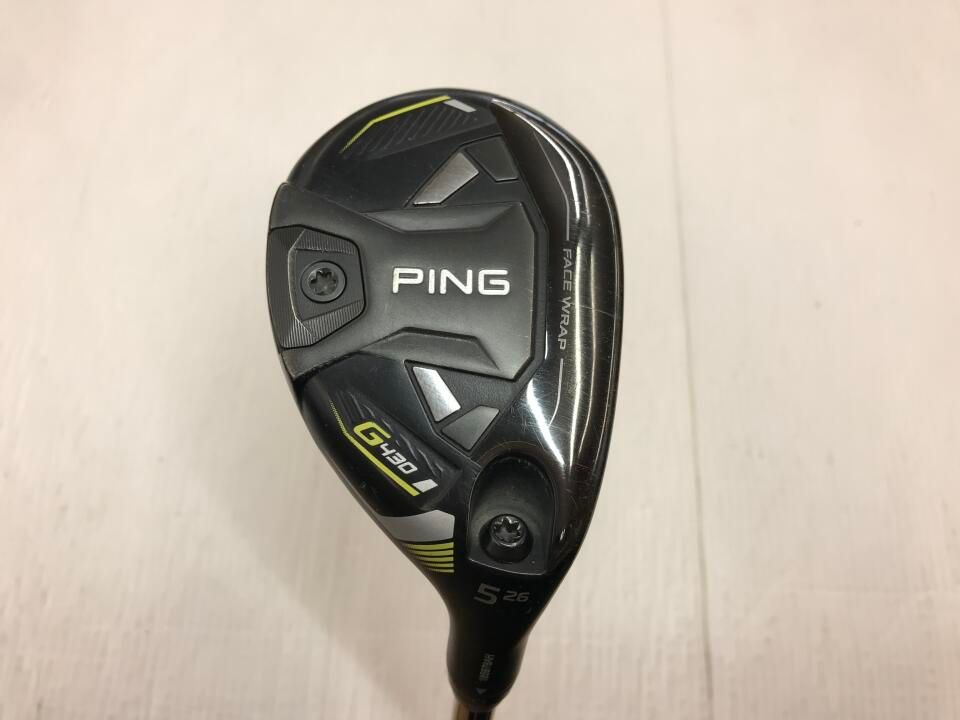 ピン　G430　26度　TOUR 2.0 CHROME 85　Rフレックス　ユーティリティ　中古【最短即日発送】