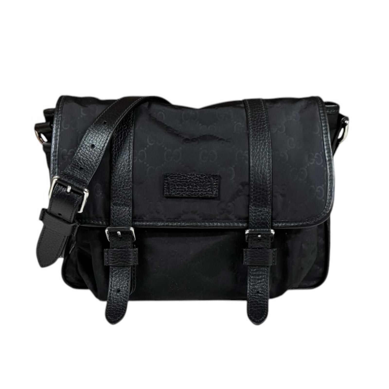 グッチ ショルダーバッグ 210335 ブラック メンズ GUCCI 中古 グッチ