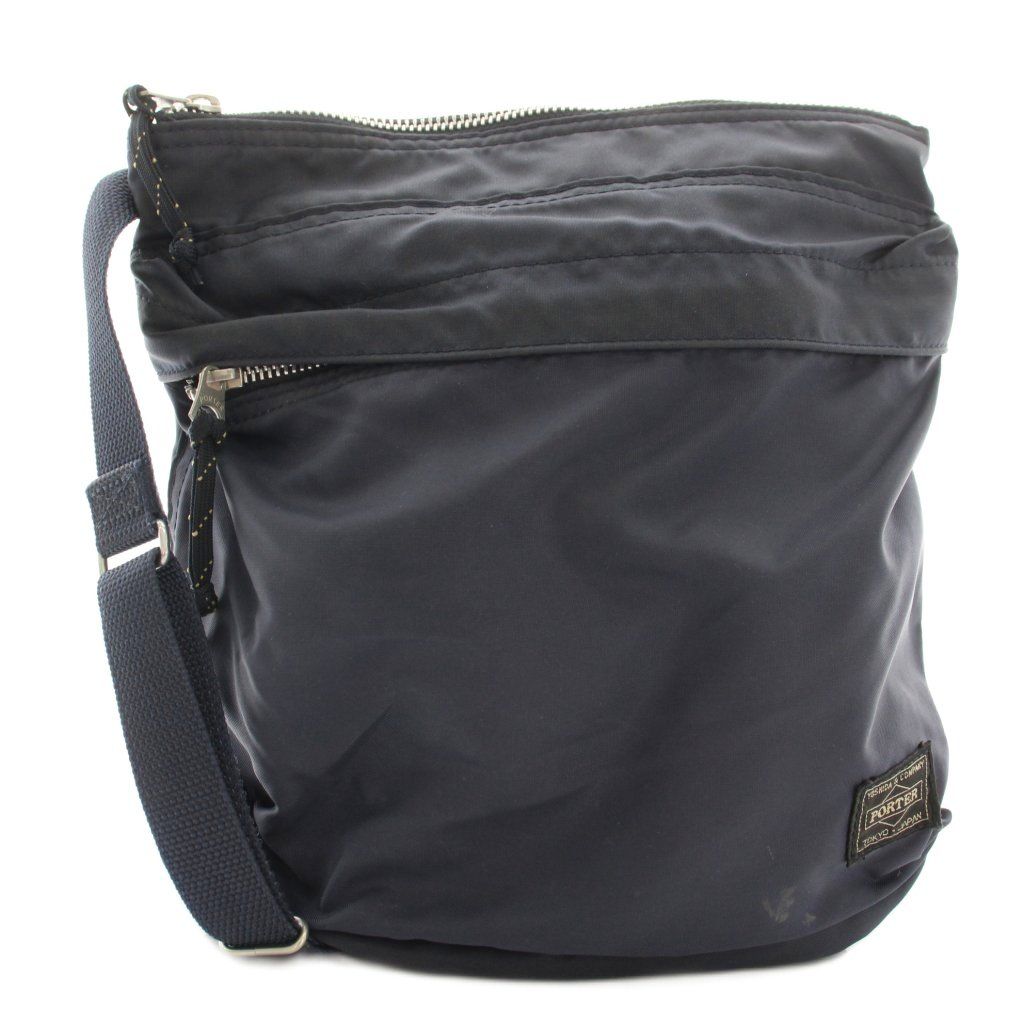 ポーター PORTER 吉田カバン ポーターフォース PORTER FORCE ショルダーバッグ ナイロン 紺 ネイビー /HN